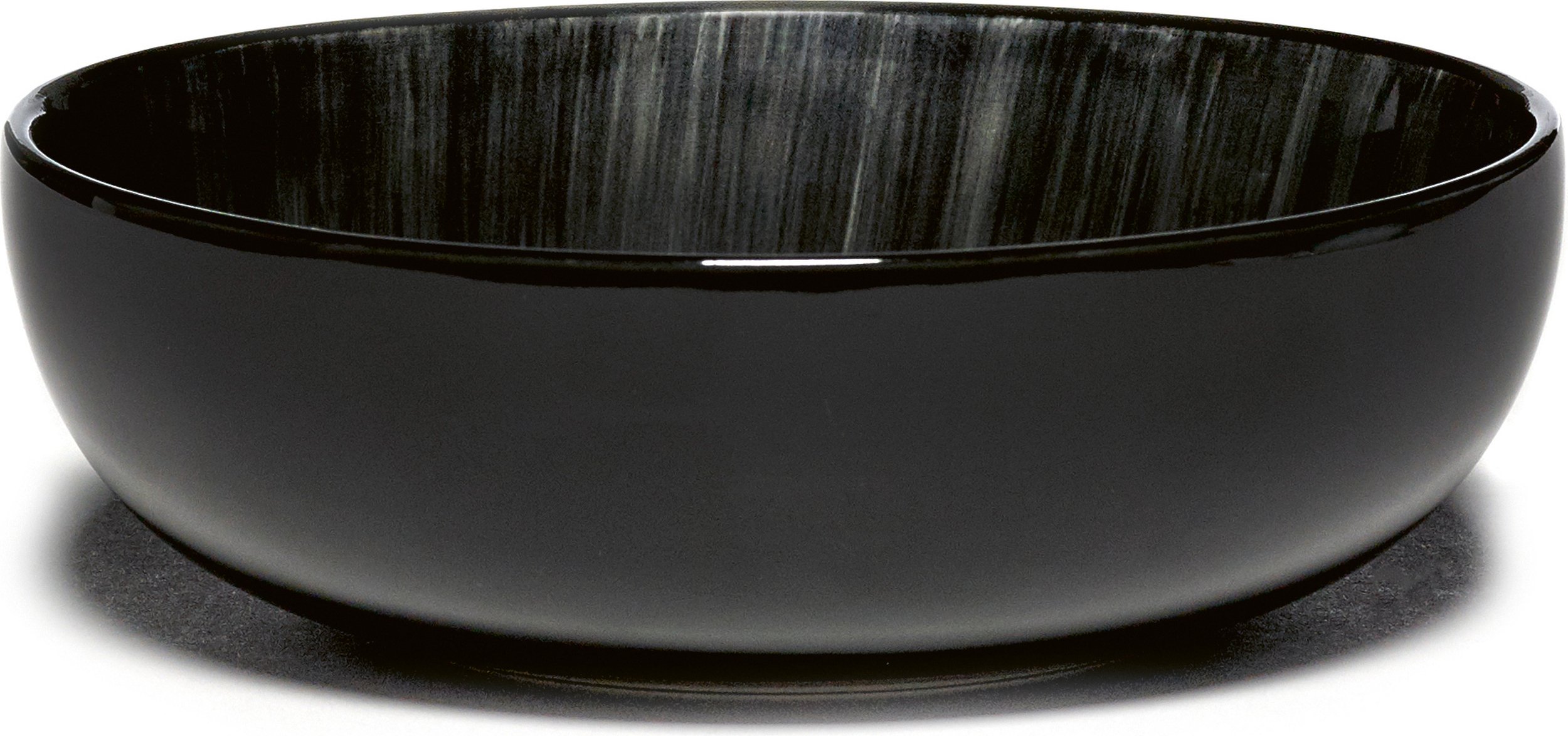 Miska Dé C 12,9 cm czarno-biała