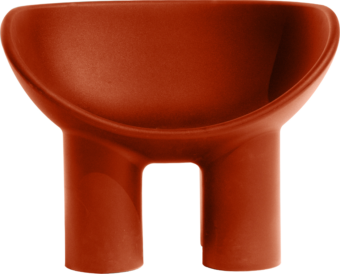 Fotel Roly Poly czerwony