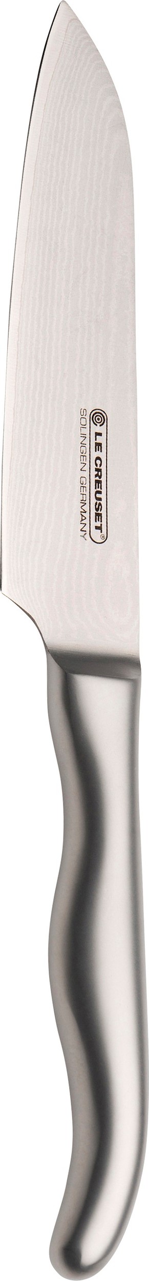 Nóż Santoku Le Creuset 13 cm z uchwytem ze stali nierdzewnej