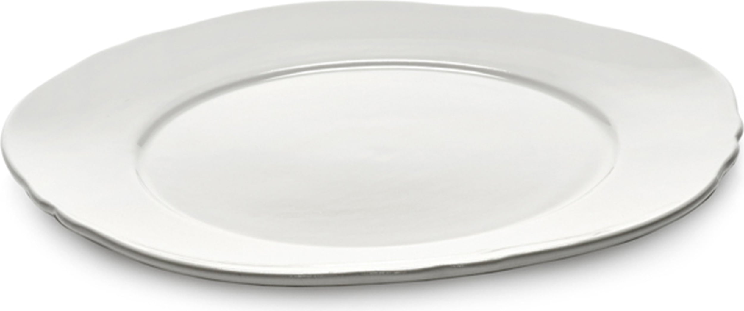 Talerz deserowy Silhouette 17 cm biały