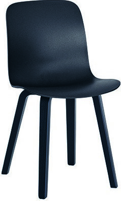 Krzesło Substance jesion barwiony czarne