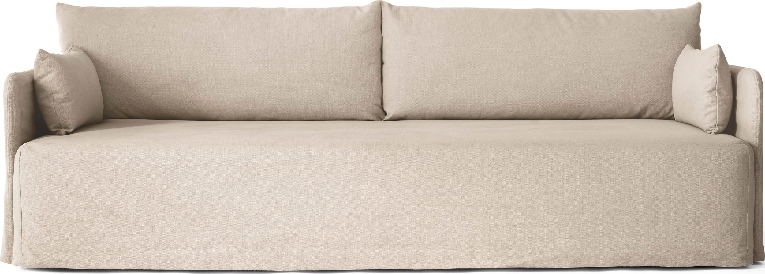 Sofa trzyosobowa Offset Cotlin piaskowa z pokrowcem