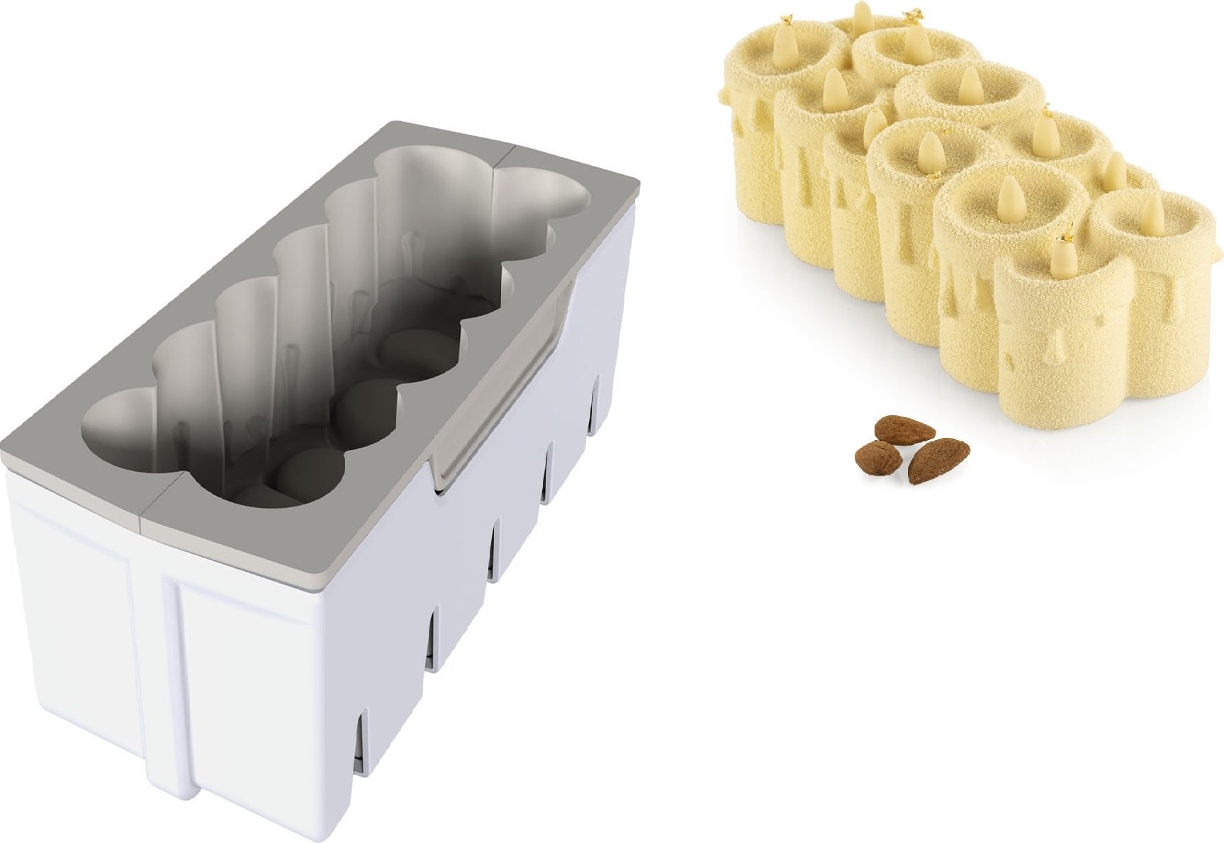 Forma do ciasta na zimno Lumière silikonowa