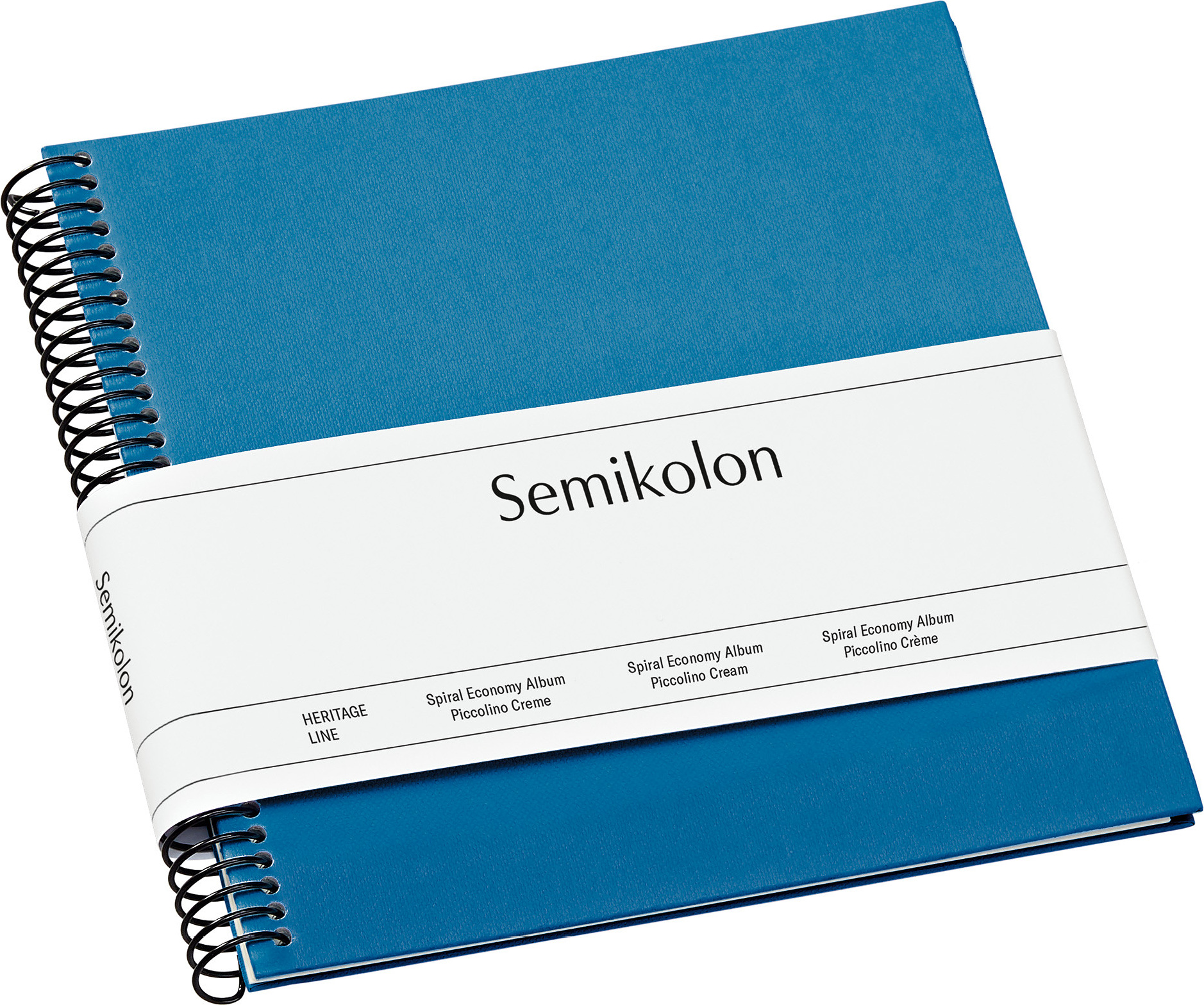 Album na zdjęcia Uni Economy mały niebieski z białymi kartami