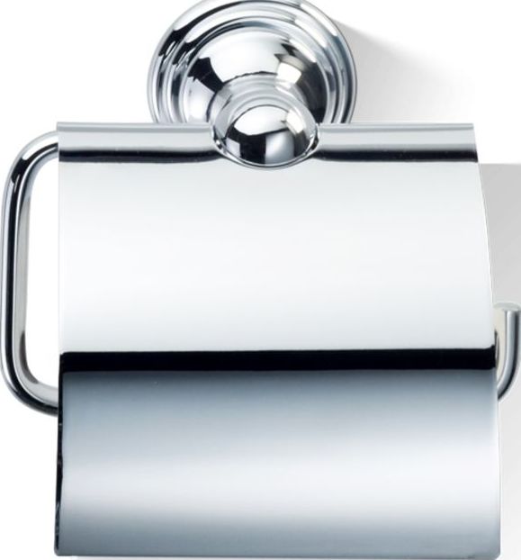 Wieszak na papier toaletowy z klapką Decor Walther Classic chrom