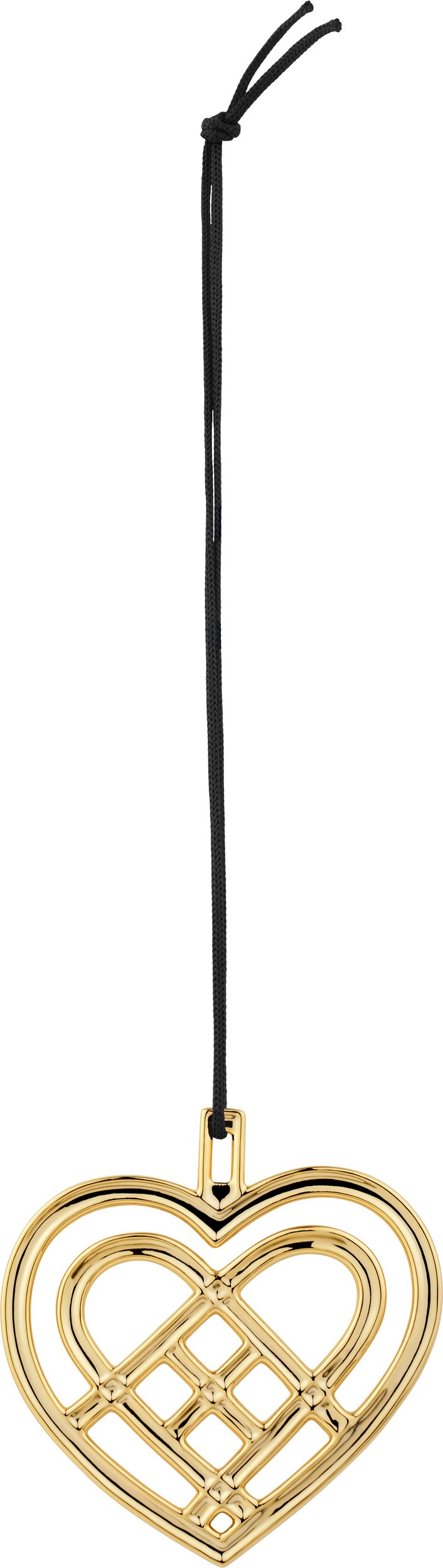 Zawieszka świąteczna Karen Blixen serce złote