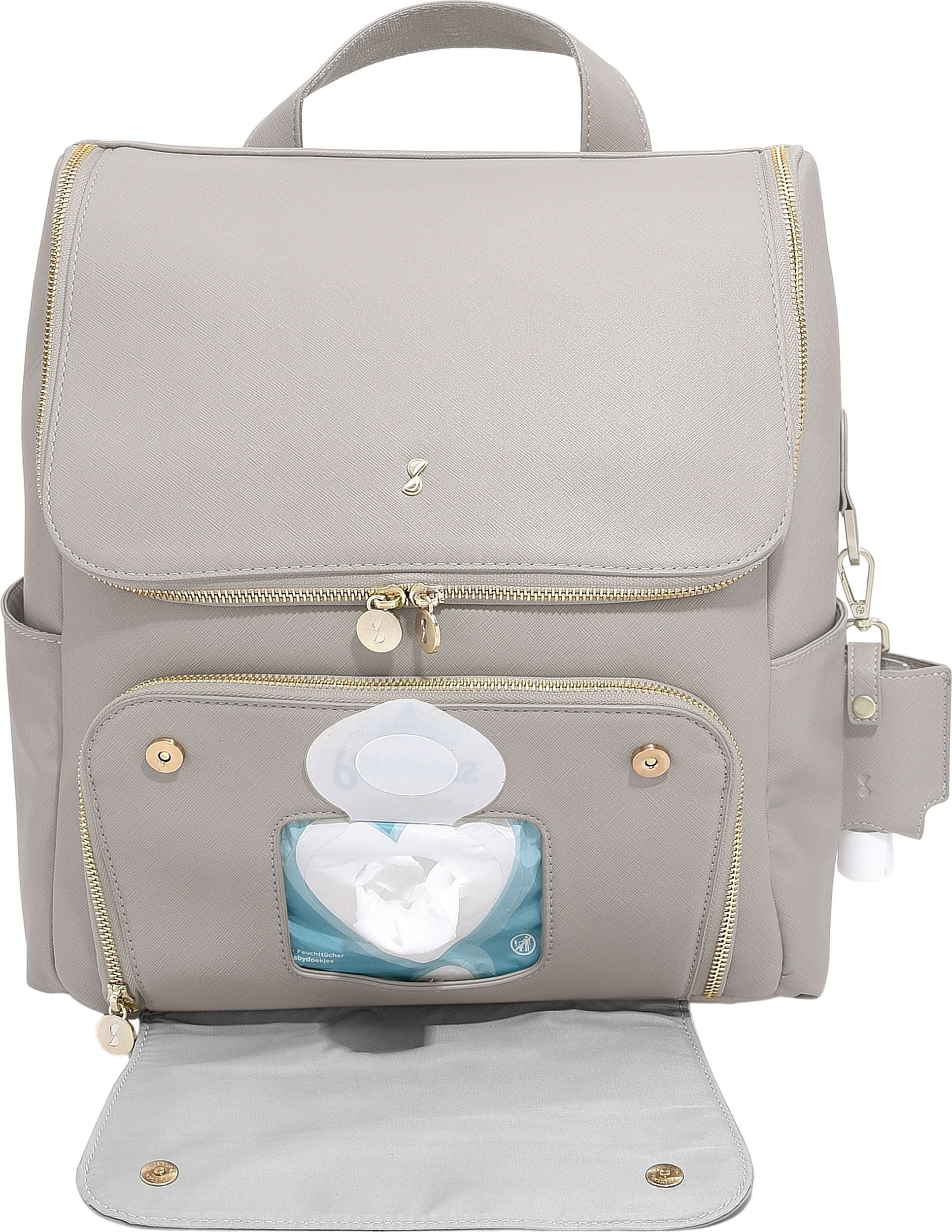 Plecak z przewijakiem Stackers taupe