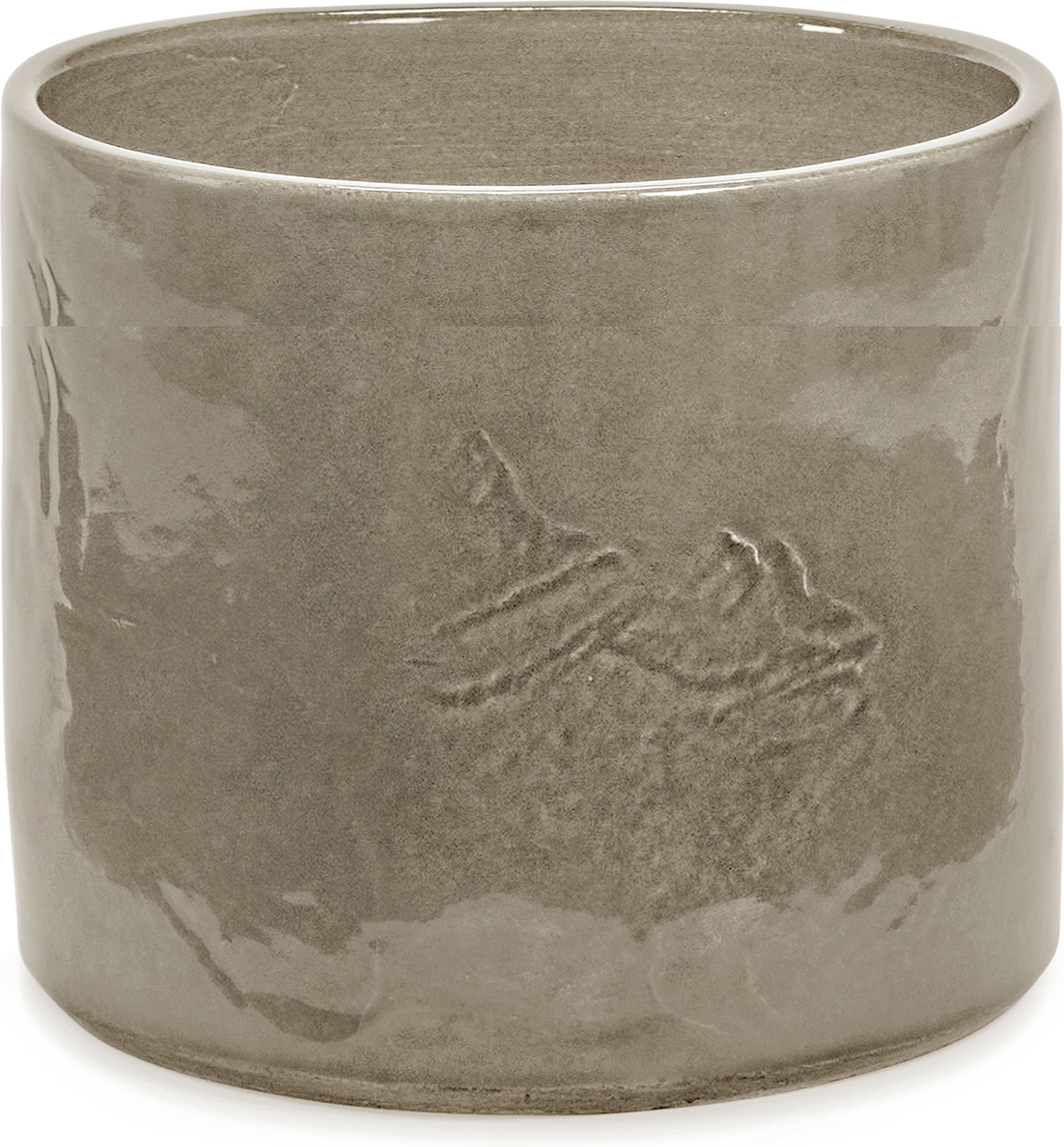 Osłonka na doniczkę Vaso 22 cm szara