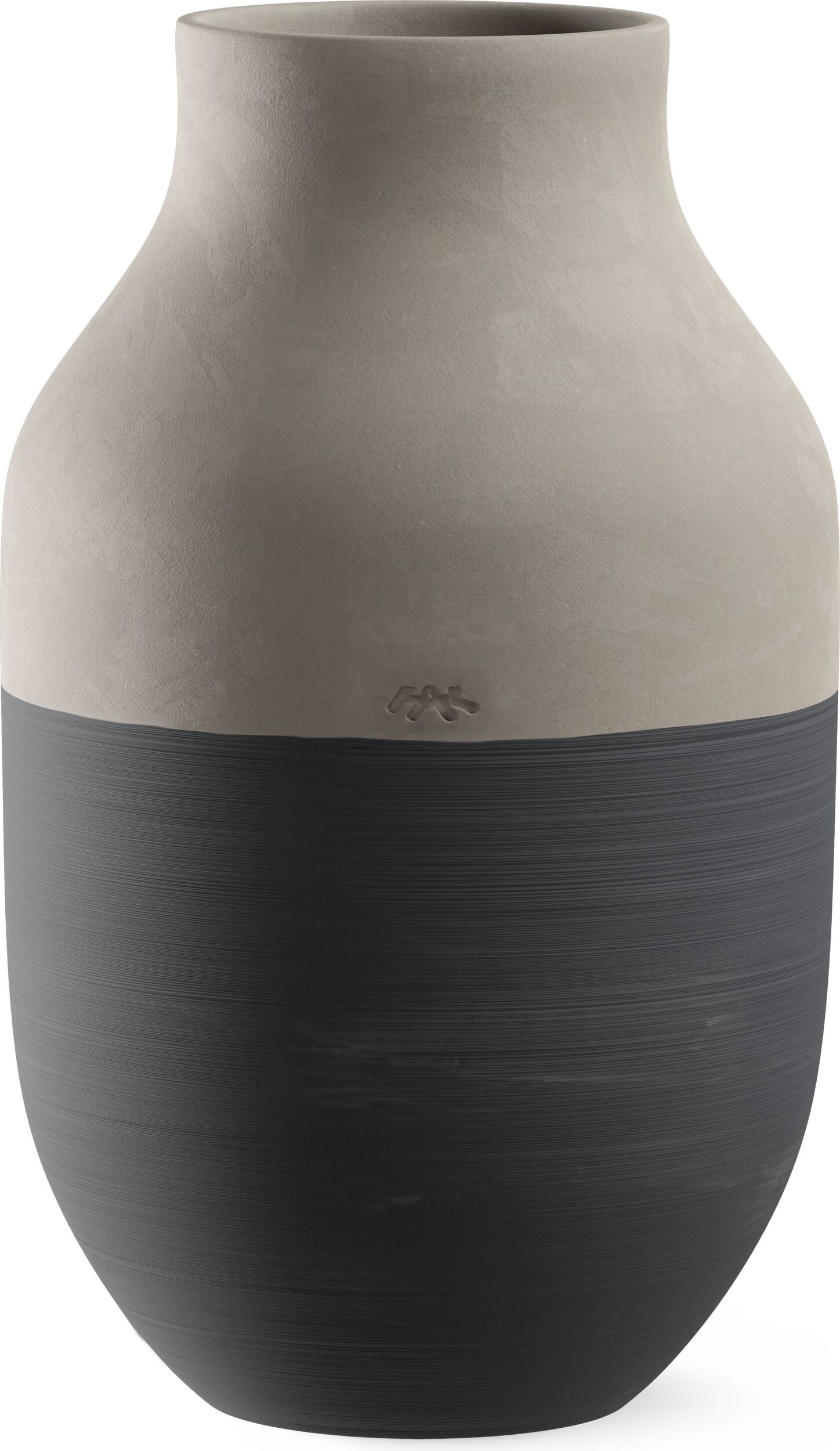 Wazon Omaggio Circulare 31 cm antracytowy