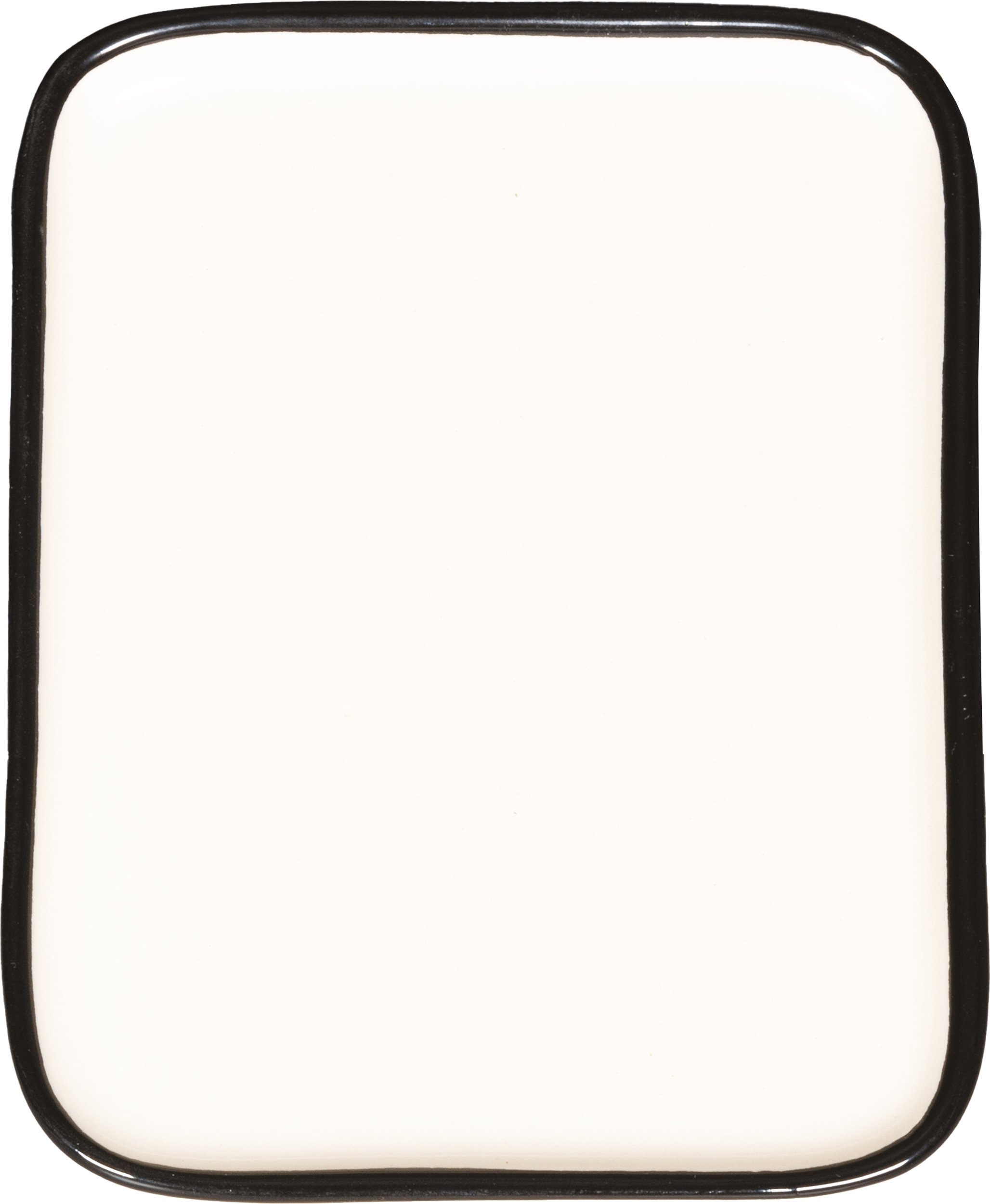 Talerz na przekąski Lido Rim 11 x 14 cm czarny