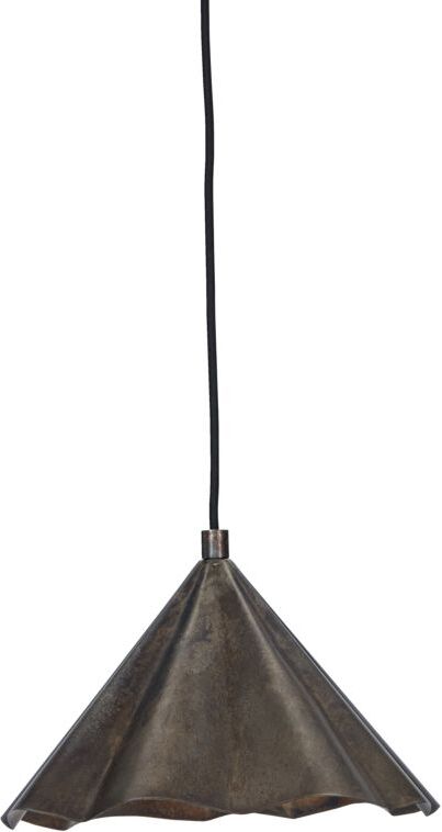 Lampa wisząca Flola 30 cm antyczny brąz
