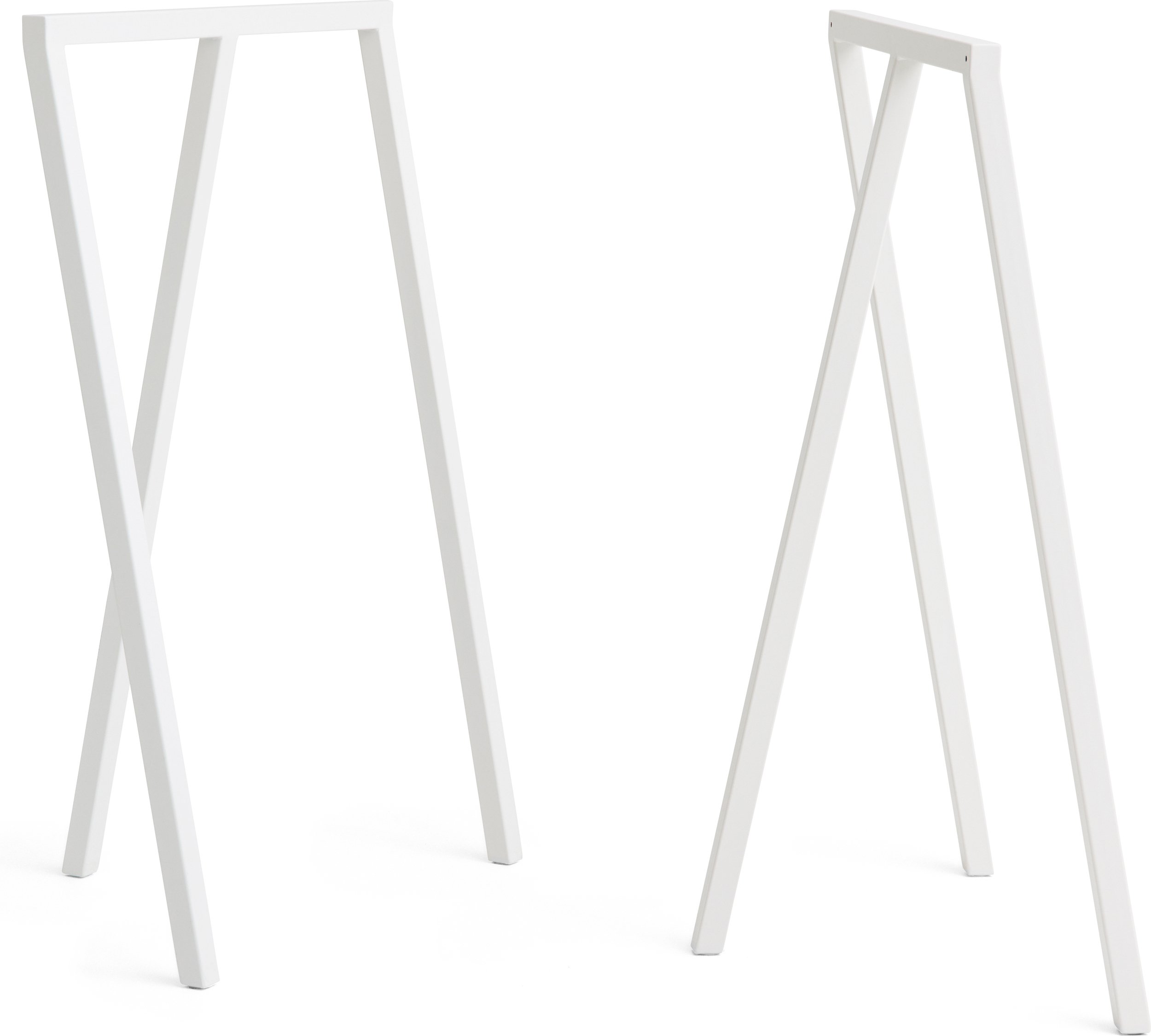 Nogi do stołu wysokiego Loop Stand białe 2 szt.