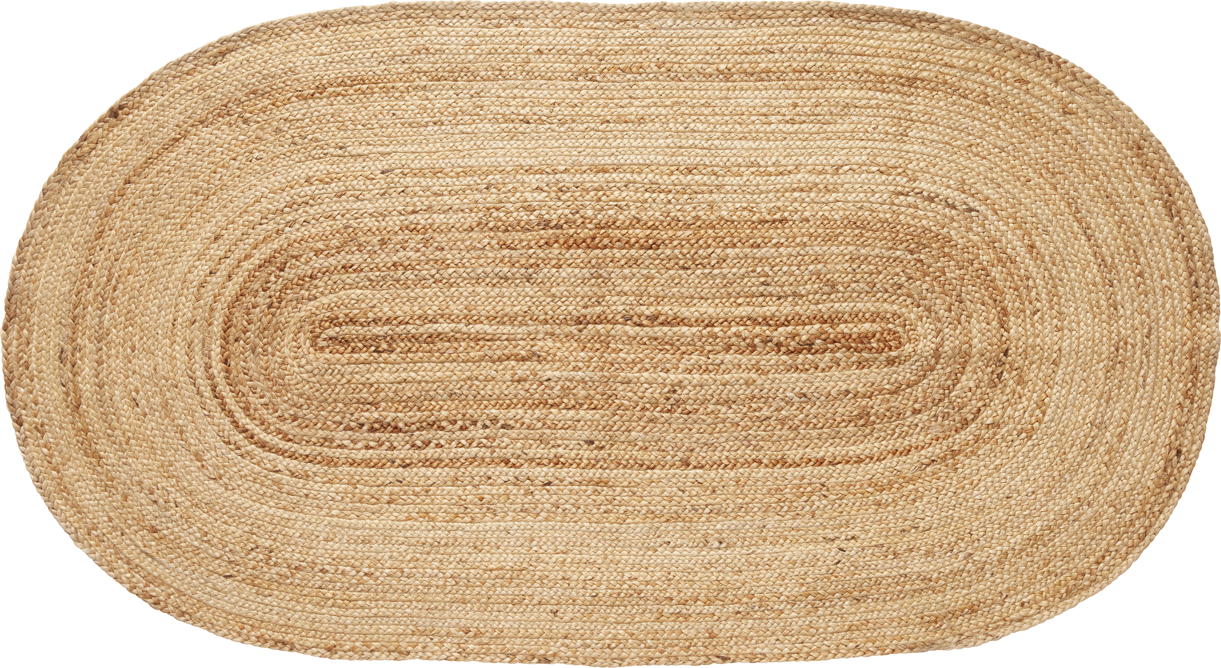 Dywanik Hübsch owalny jutowy