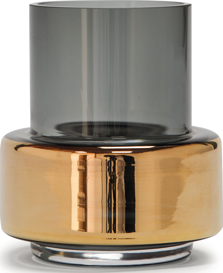 Świecznik na tealighty Hurricane No.25 złoty