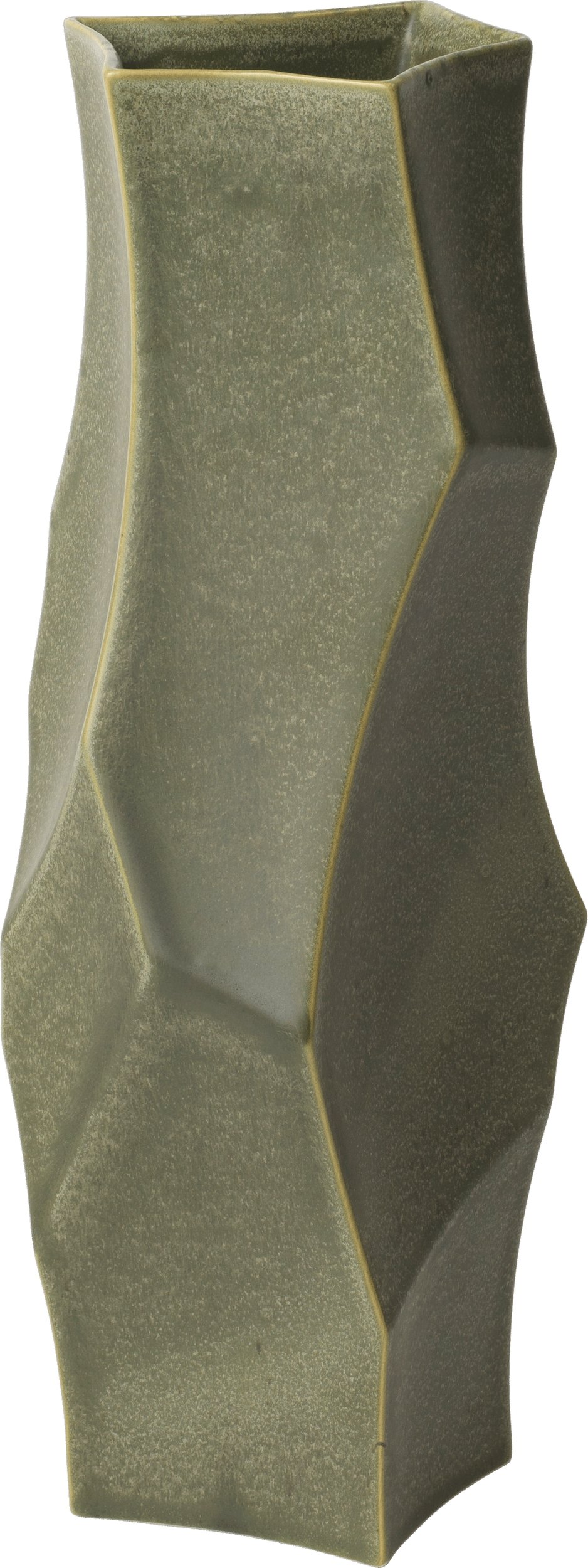 Wazon Cueva 37 cm szałwiowy