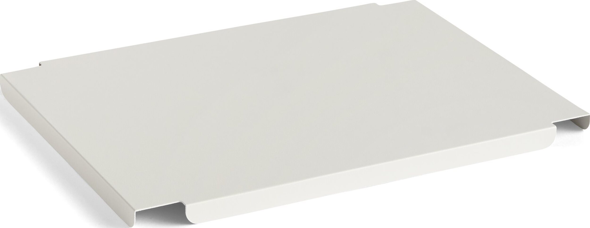 Pokrywka metalowa do kosza do przechowywania Hay Colour Crate M zgaszona biel