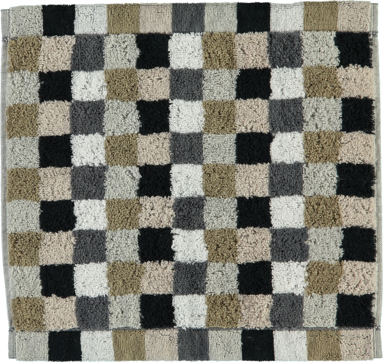 Ręcznik Cube 30 x 30 cm szaro-beżowy