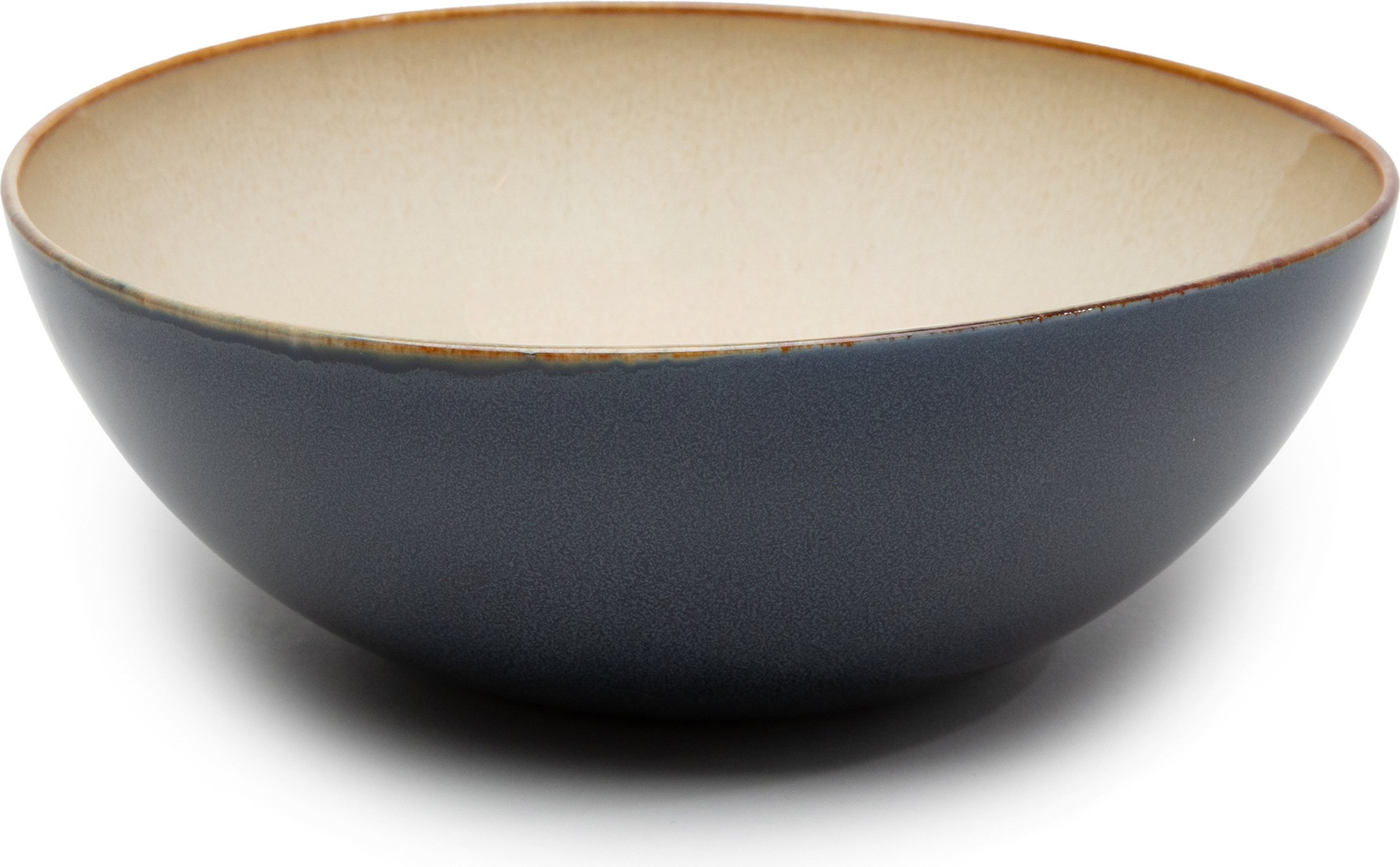 Miska Terres de Rêves 800 ml niebiesko-beżowa