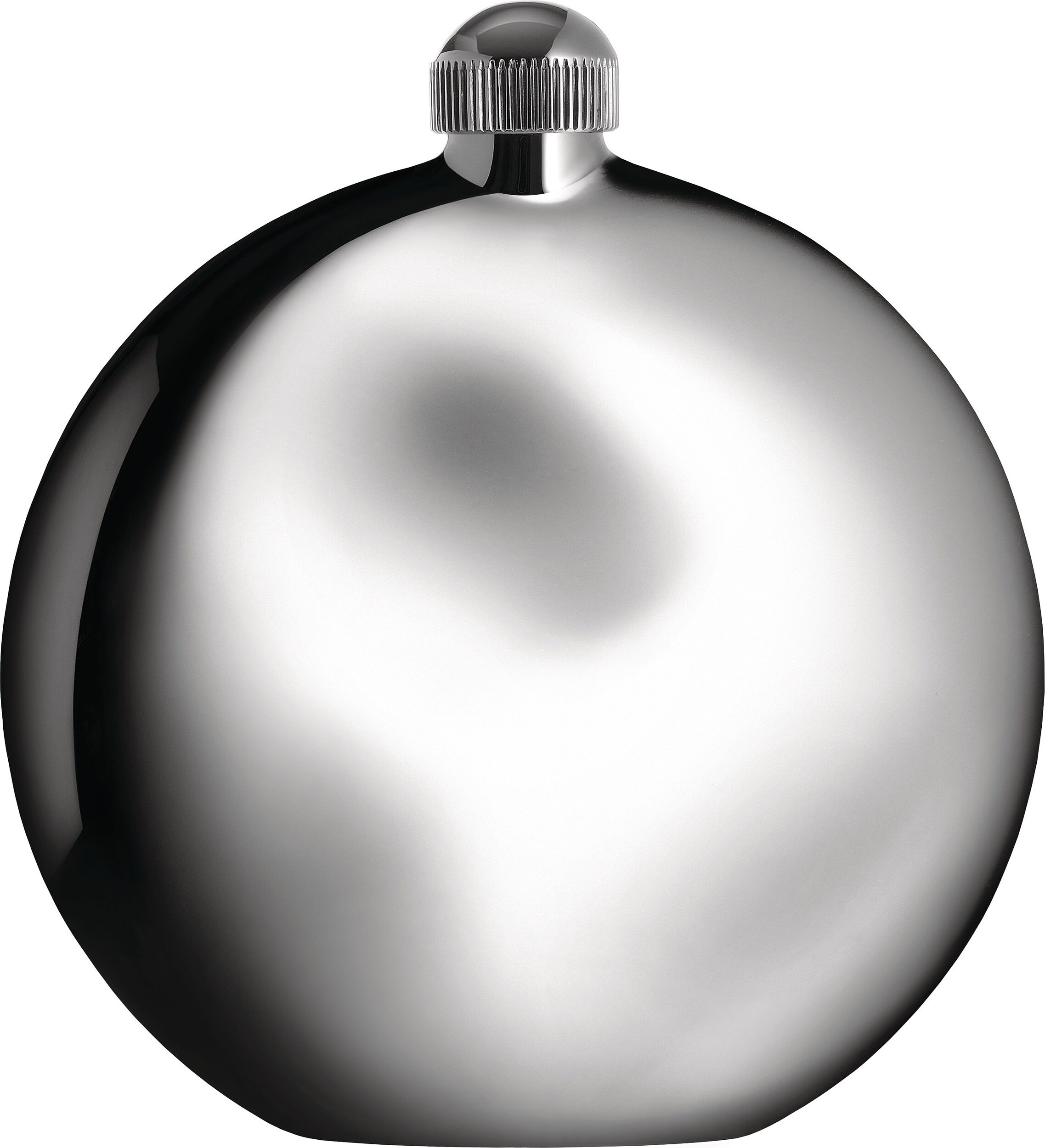 Piersiówka Shot srebrna