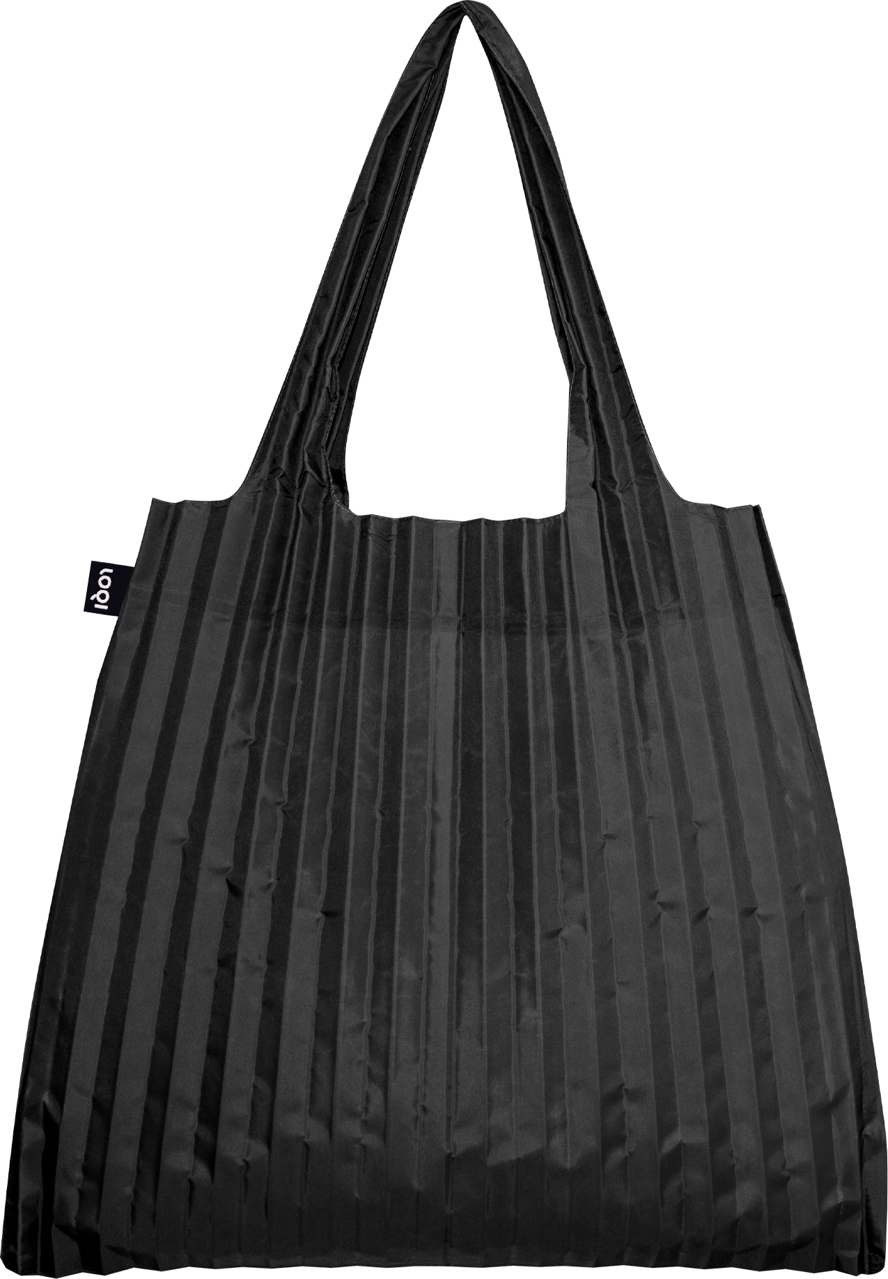 Torba LOQI plisowana czarna