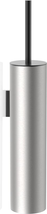 Szczotka do WC Mikado stal matowa-czarna ścienna