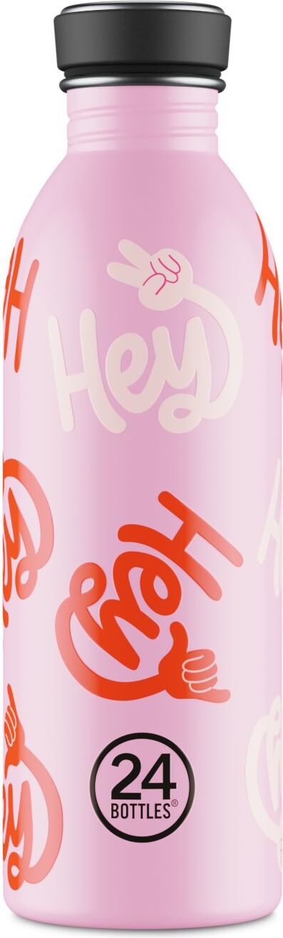 Butelka na wodę Urban Bottle Hey 500 ml różowa