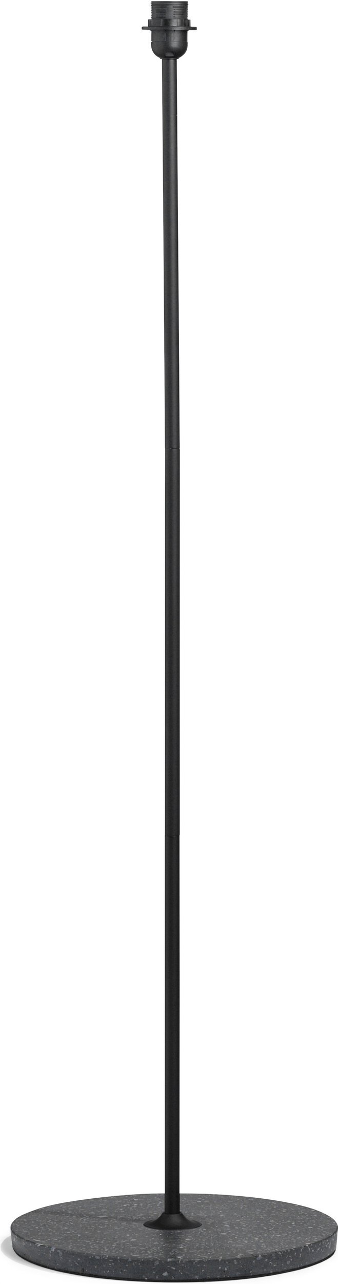 Podstawa do lampy podłogowej Common 130 cm czarna z lastryko