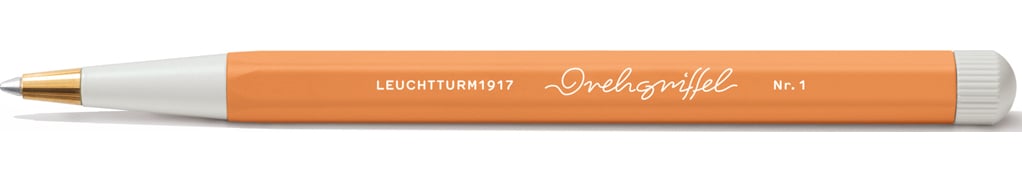 Długopis żelowy z czarnym tuszem Drehgriffel Nr. 1 morelowy