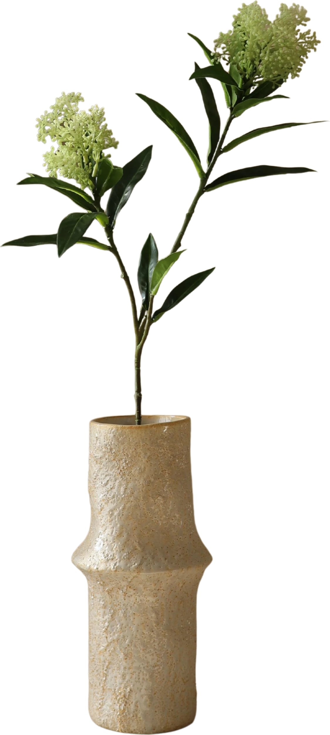 Kwiat sztuczny Botane skimmia 73 cm jasnozielona