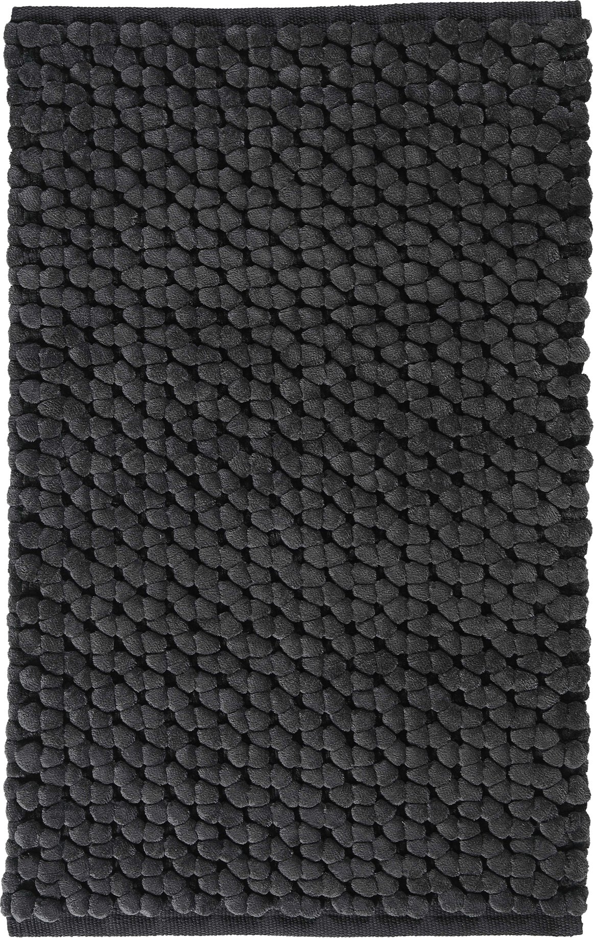 Dywanik łazienkowy Nomad 70 x 120 cm czarny