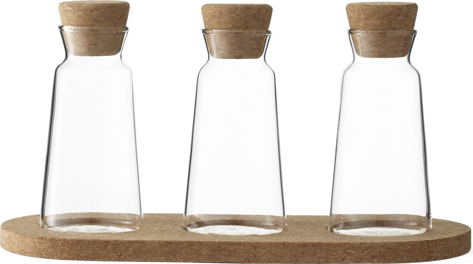 Słoiczki na herbatę Cortica 3 szt. z podstawką