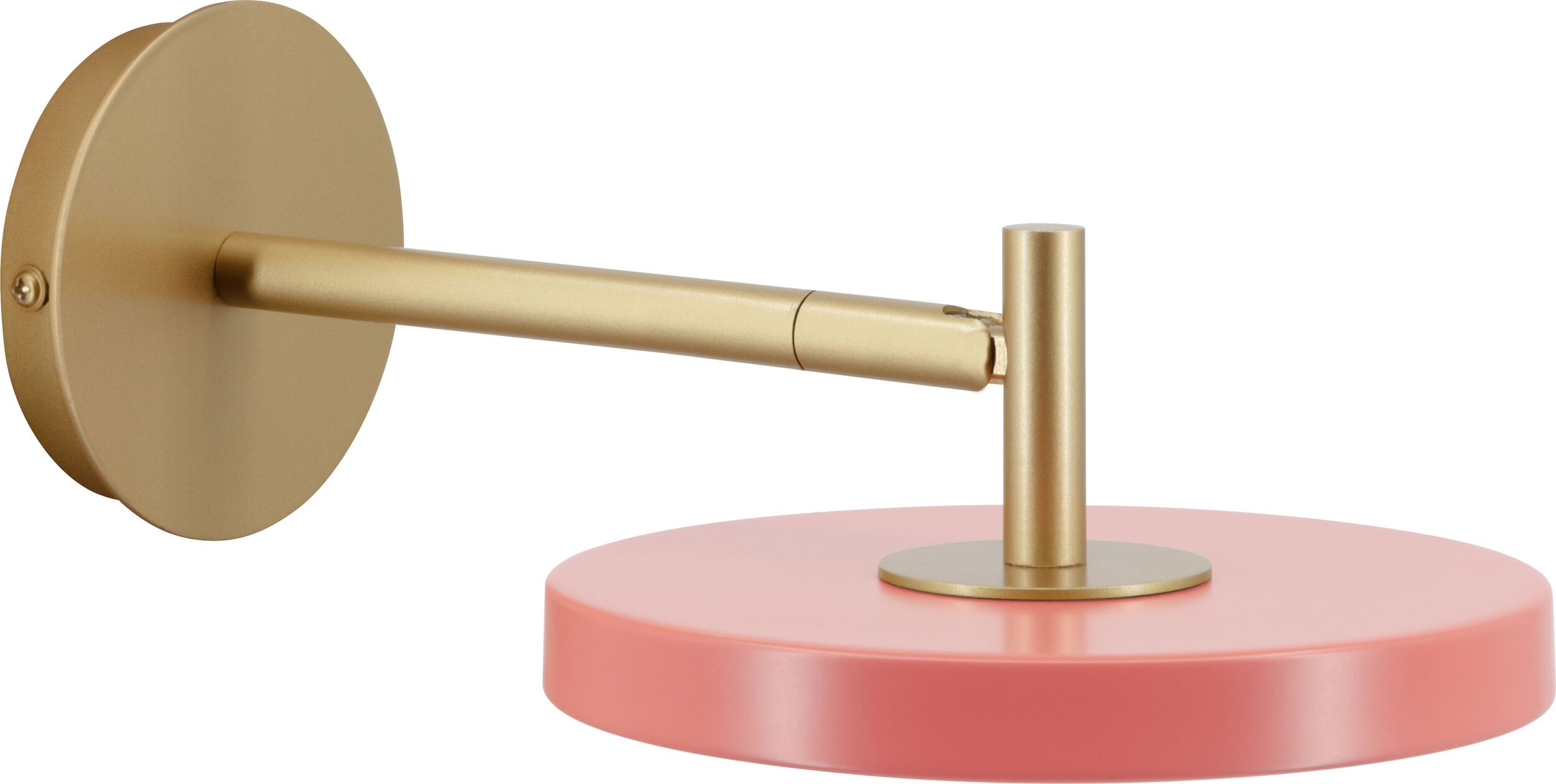 Kinkiet Asteria 25 cm różowy