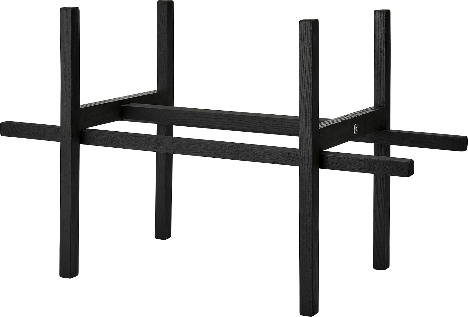 Stojak StandWIDE czarny jesion do doniczki samonawadniającej GrowWIDE