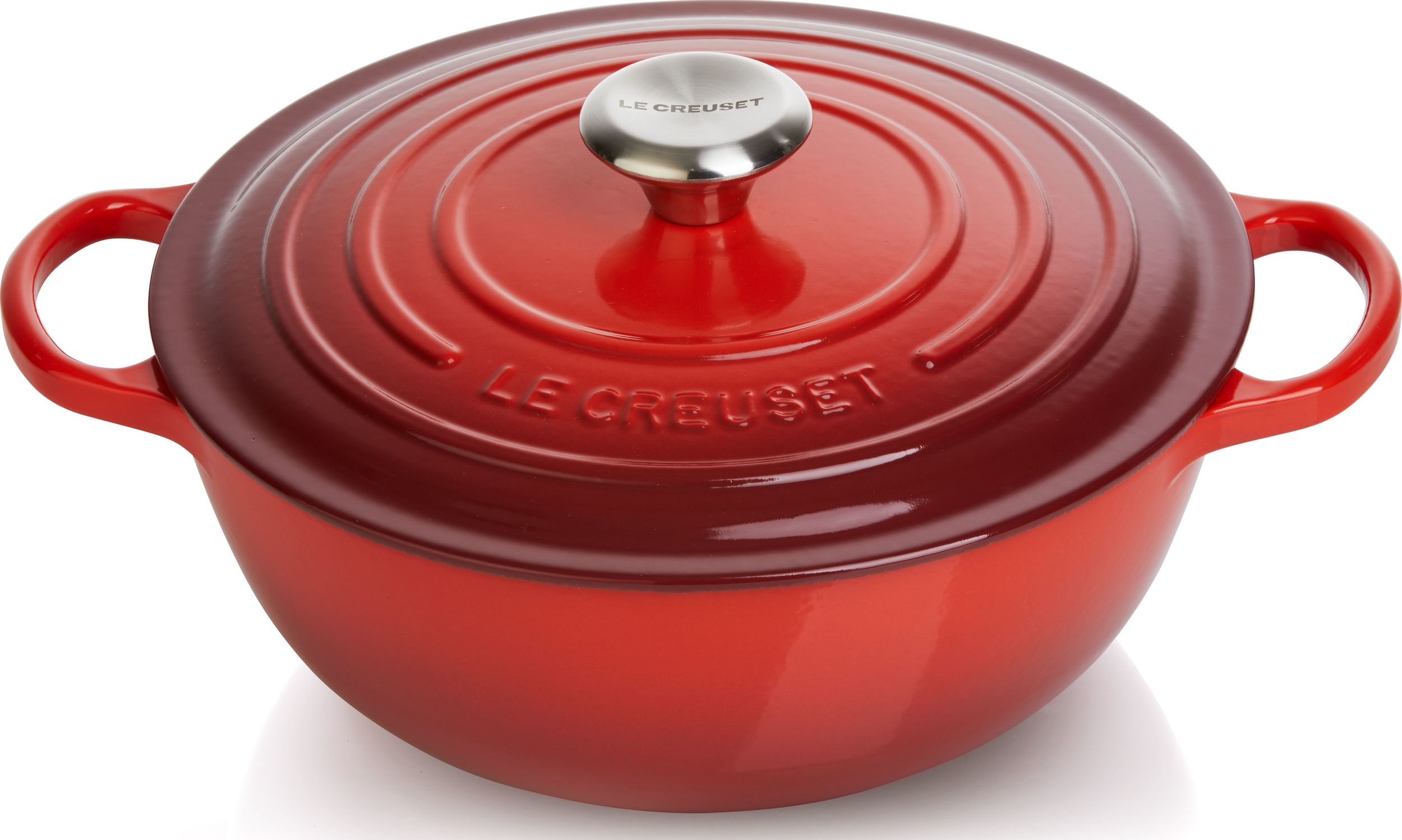 Garnek La Marmite Signature 26 cm wiśniowy