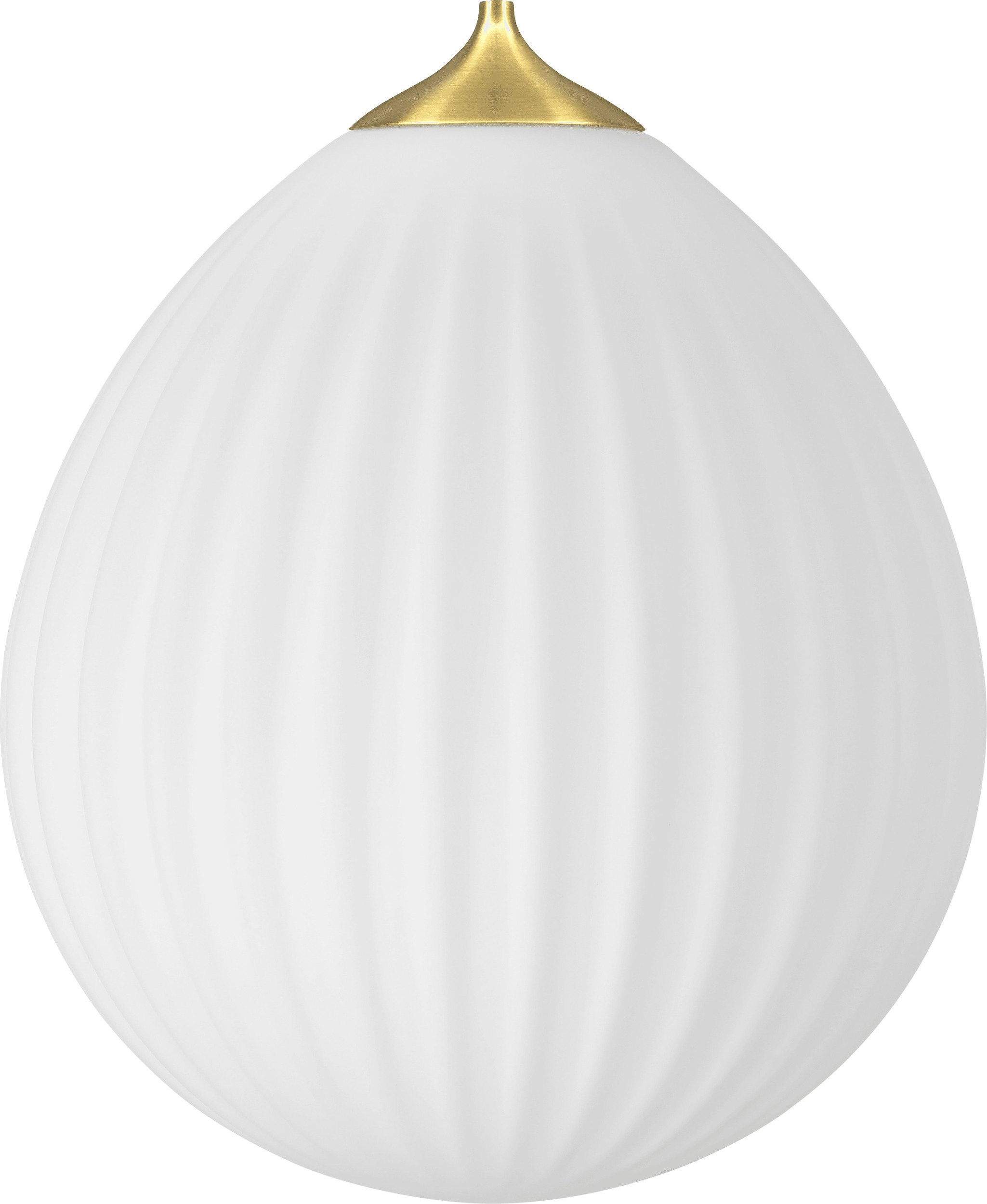 Klosz do lampy Around the World 35,4 cm szczotkowany mosiądz