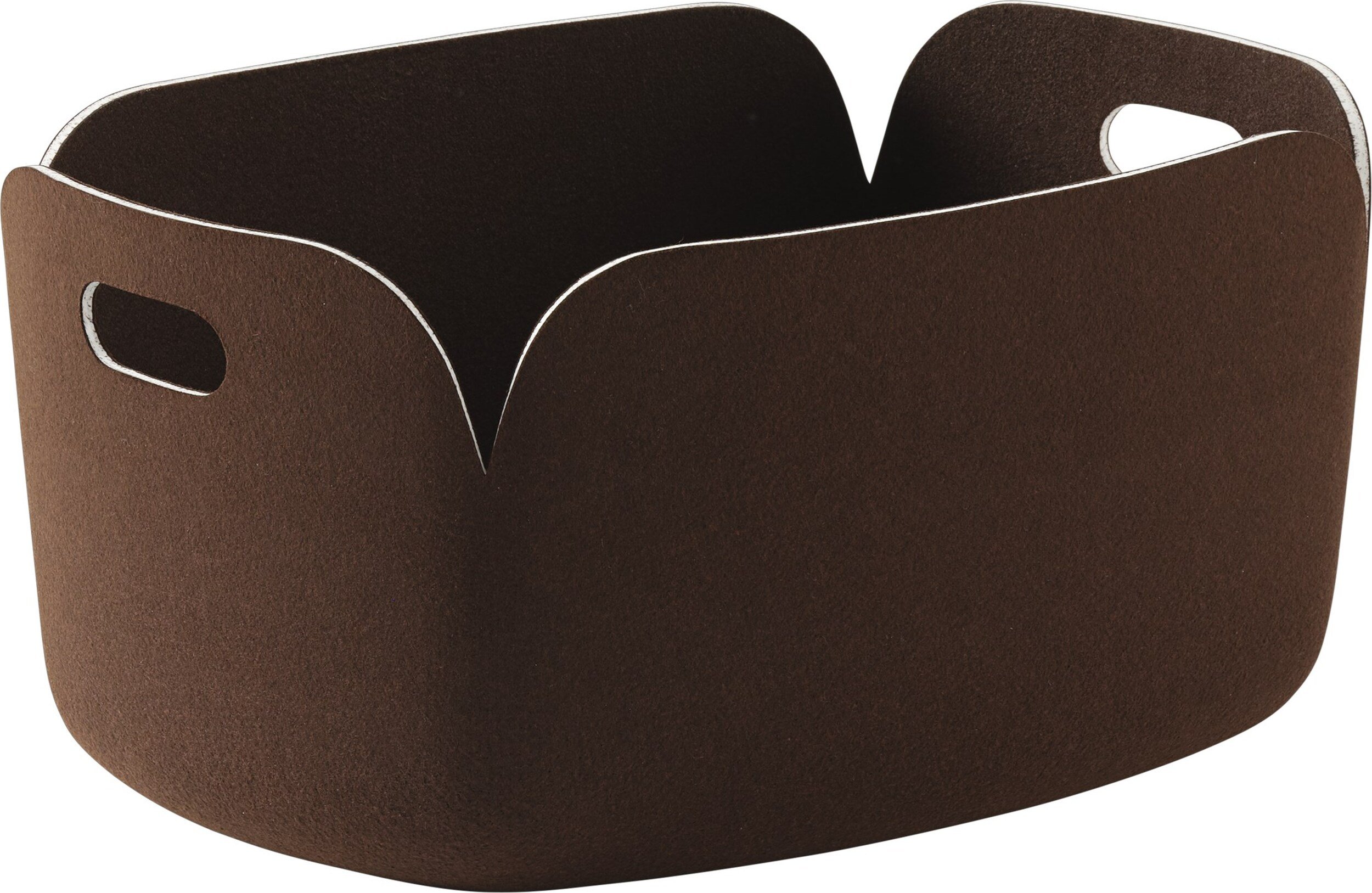 Kosz do przechowywania Restore 35 x 48 cm ciemnobrązowy