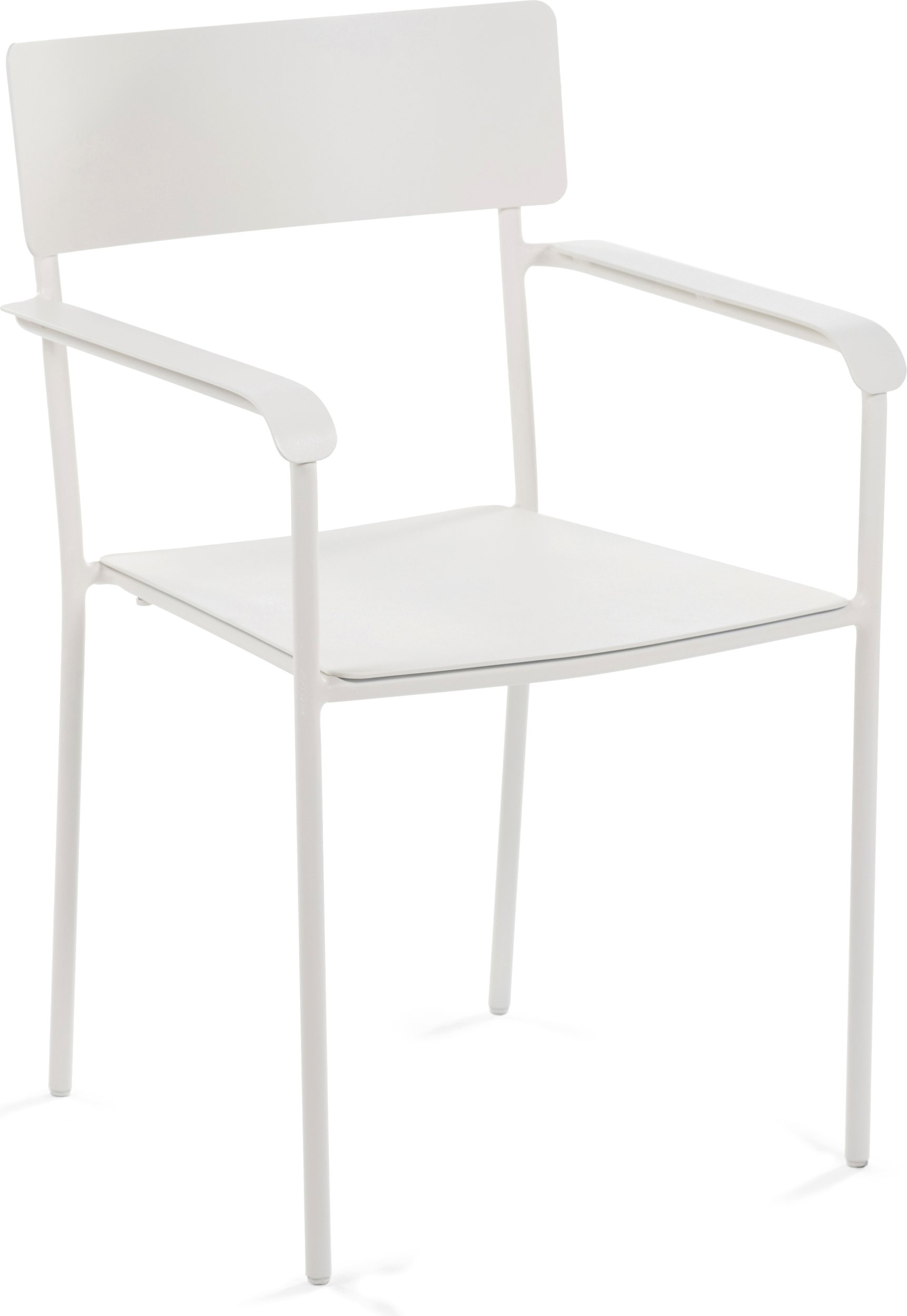 Krzesło ogrodowe z podłokietnikami August 85 cm piaskowe