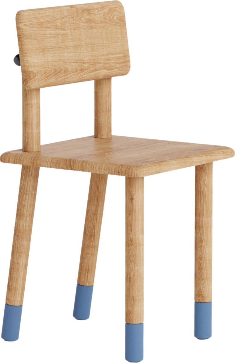 Krzesełko dziecięce Rise niebieskie