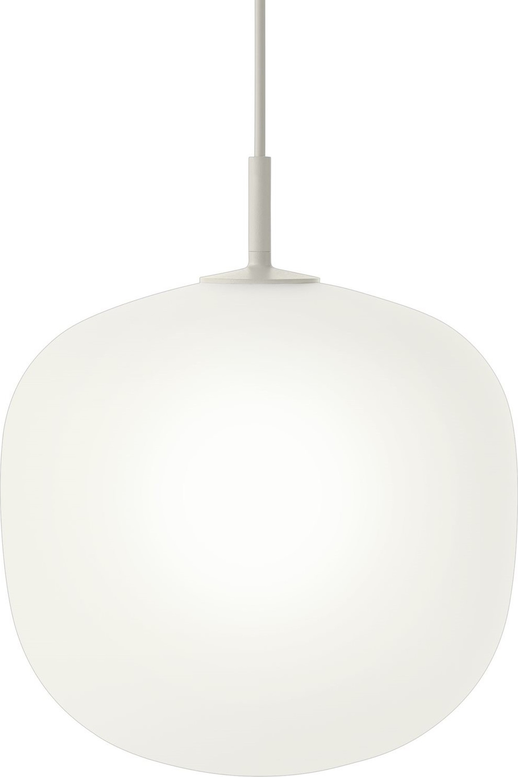 Lampa wisząca Rime 25 cm szara