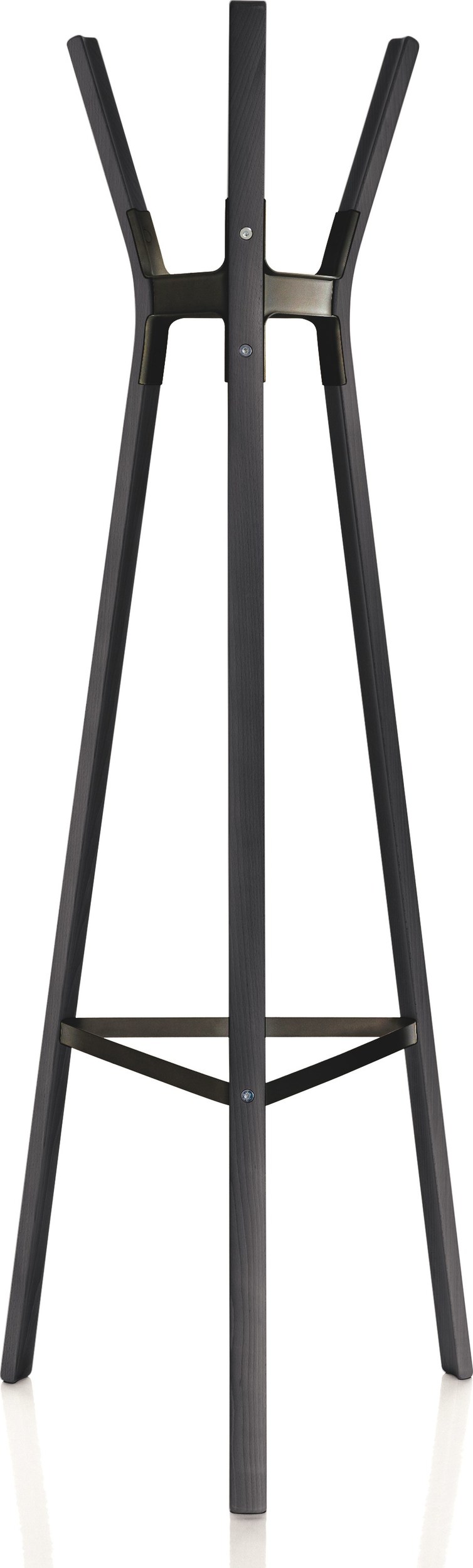 Wieszak stojący Steelwood czarny