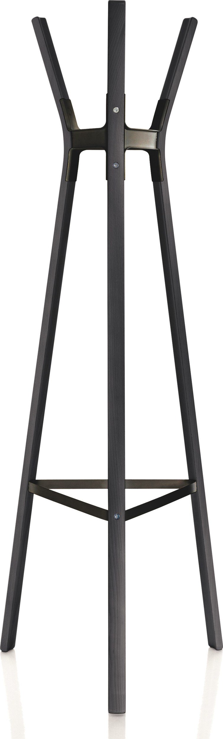 Wieszak stojący Steelwood czarny