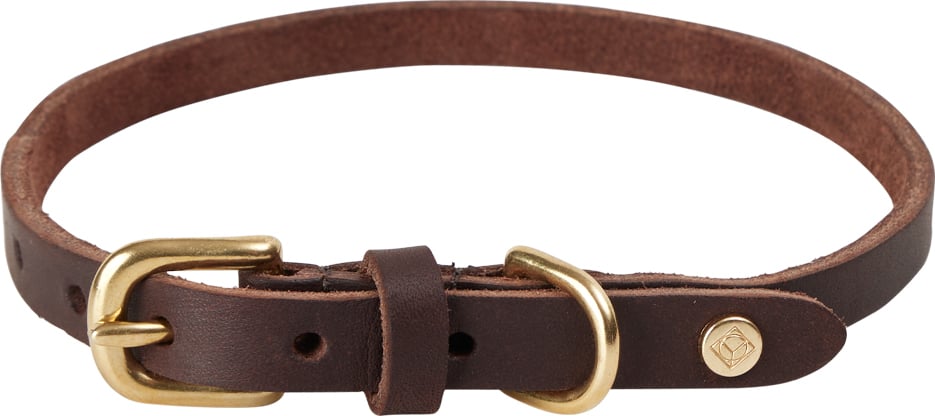 Obroża dla psa Robin 52 cm brązowa