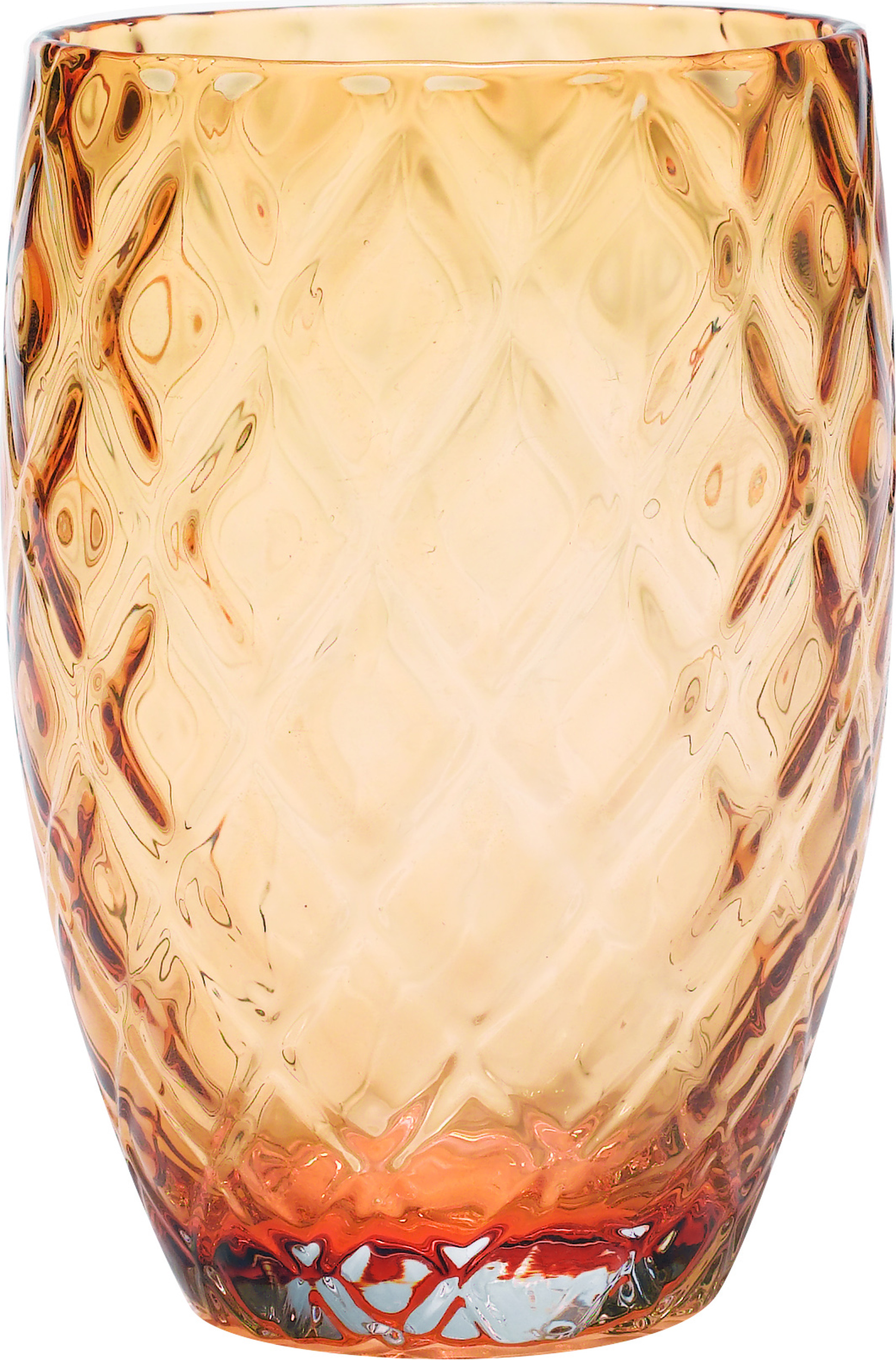 Szklanka Losanghe 380 ml bursztynowa