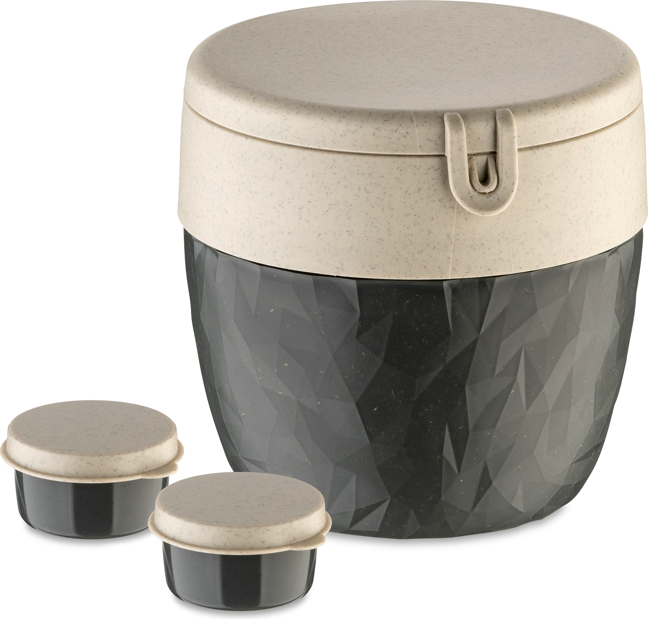 Pojemnik na lunch Bentobox Organic Nature L popielaty