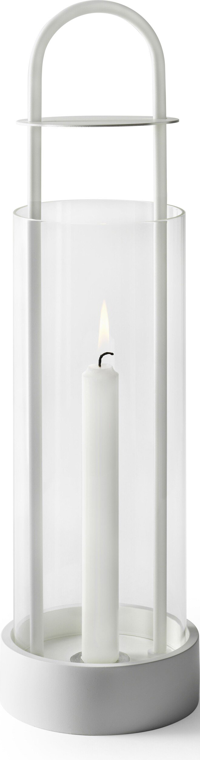 Lampion Lotus biały