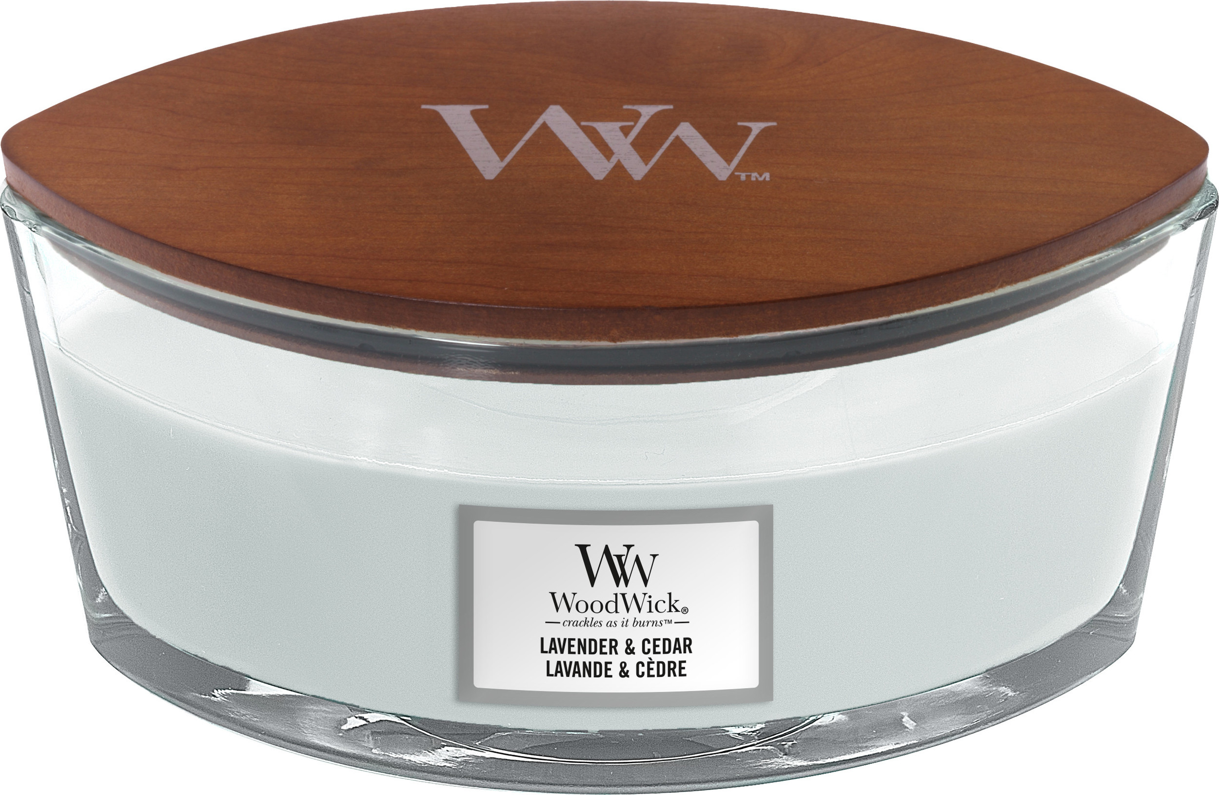 Świeca Hearthwick WoodWick Lavender & Cedar