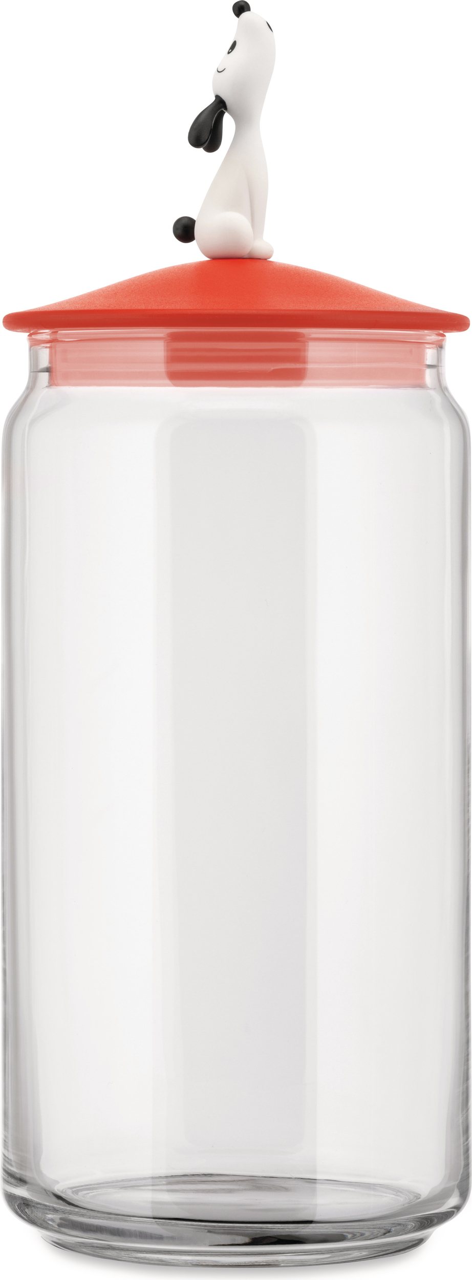 Pojemnik na karmę dla psa LulaJar czerwony