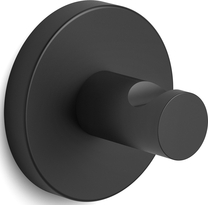 Wieszak haczyk na ręcznik Scala czarny