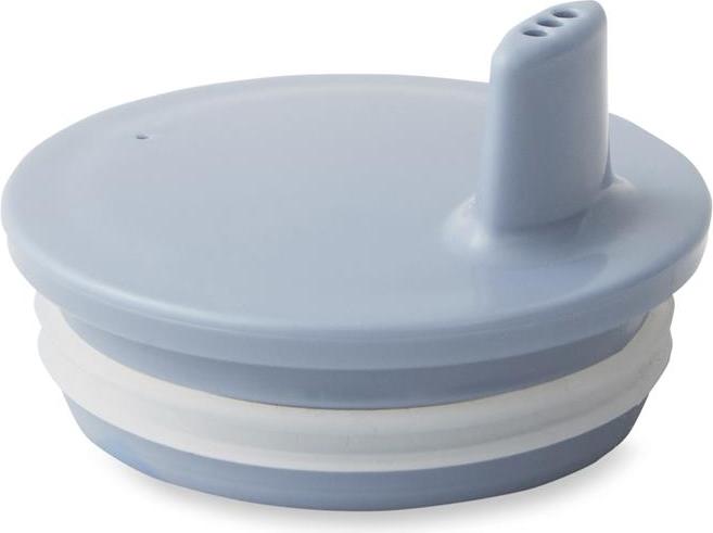 Ustnik Design Letters błękitny do kubków melaminowych A-Z