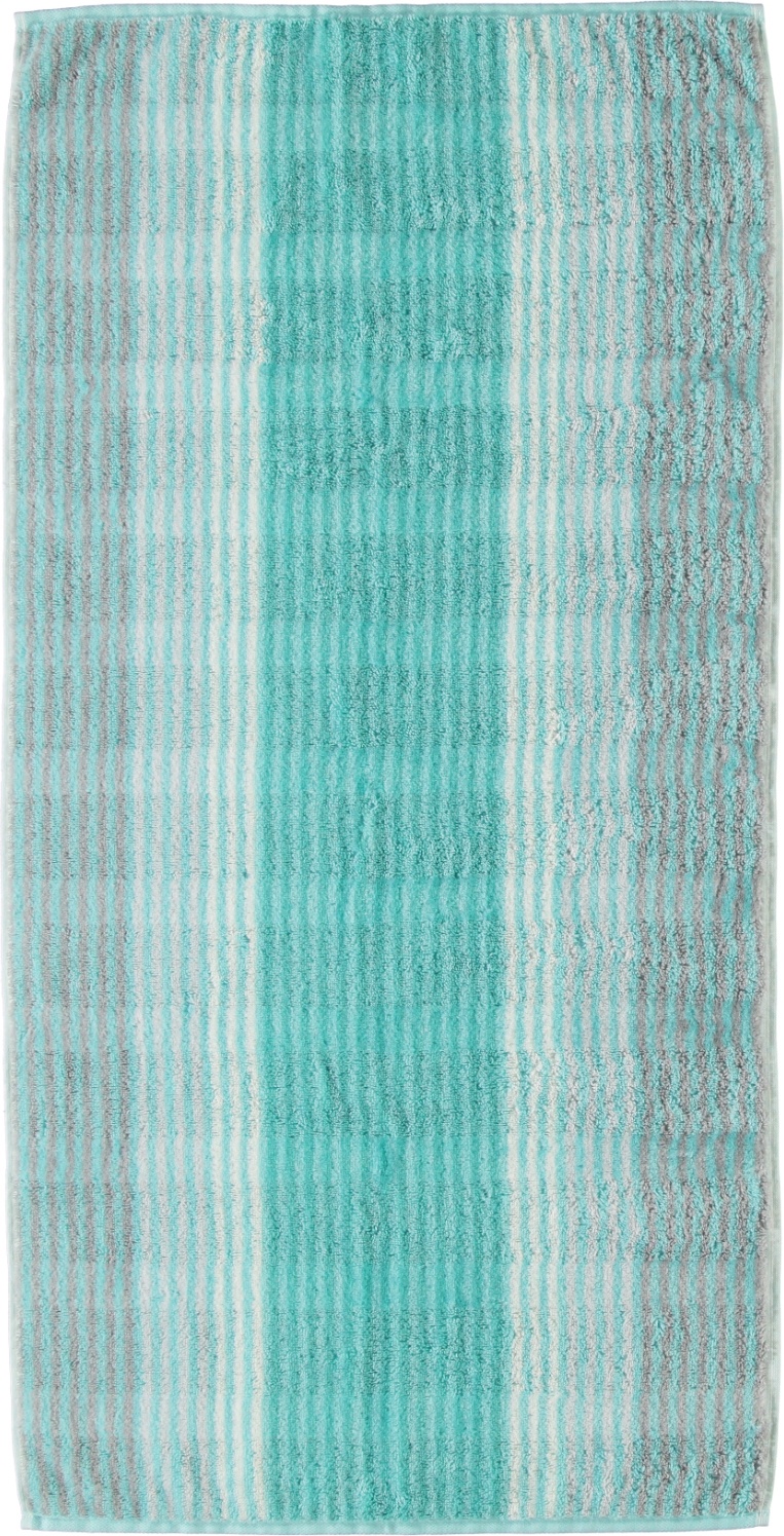 Ręcznik Cashmere w paski 50 x 100 cm miętowy